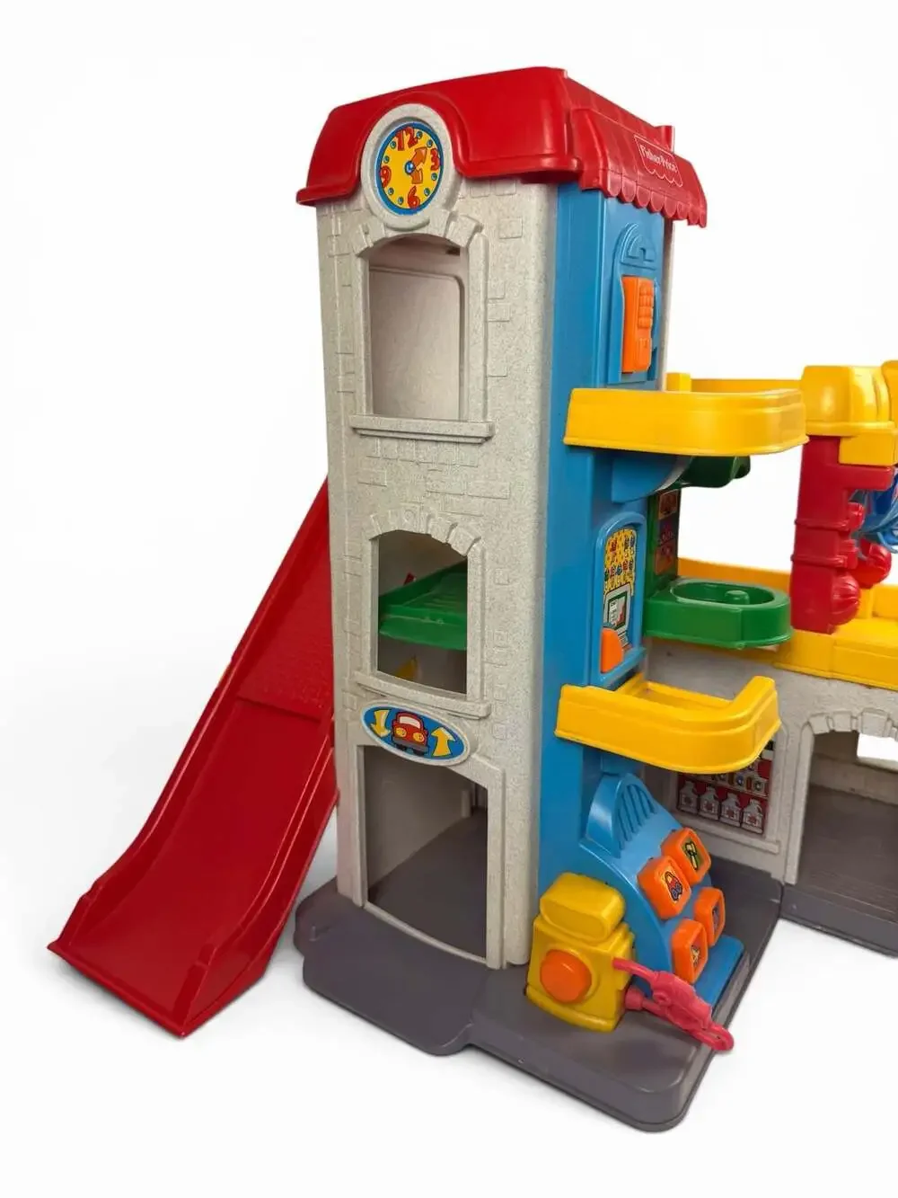 Fisher-Price Little People Wheelies Stand 'n Play Rampway Garage